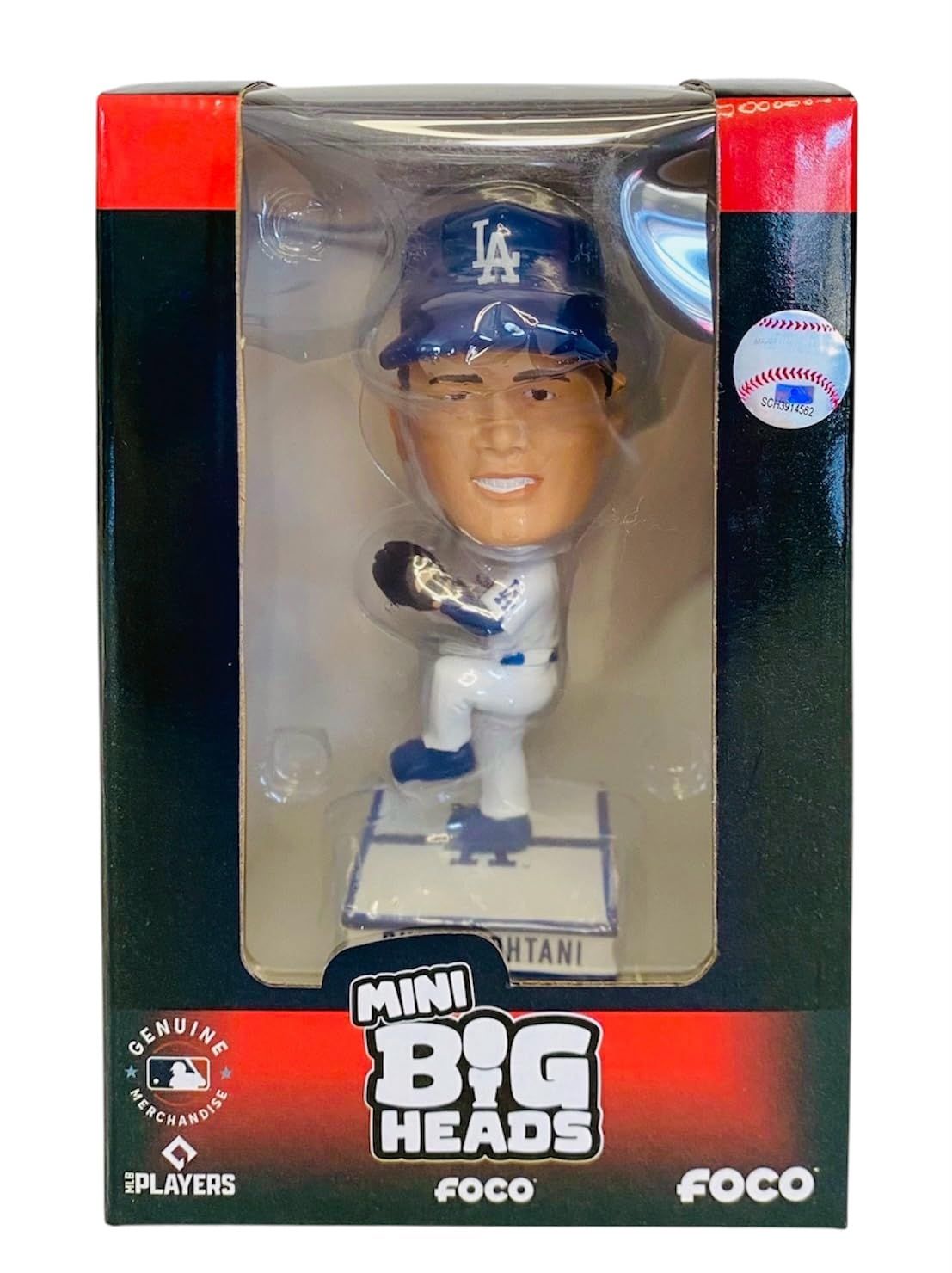 FOCO 大谷翔平 ピッチング ミニボブルヘッド 約4.5インチ 公式グッズ