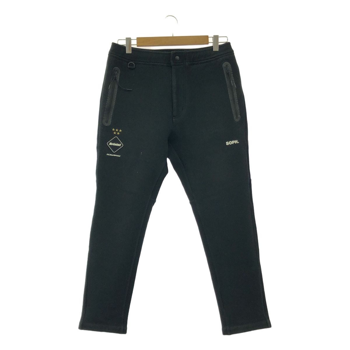 FCRB / エフシーレアルブリストル | 2020SS | FLAT HEM SWEAT TRAINING PANTS フラットヘム スウェット トレーニングパンツ | S | ブラック | メンズ