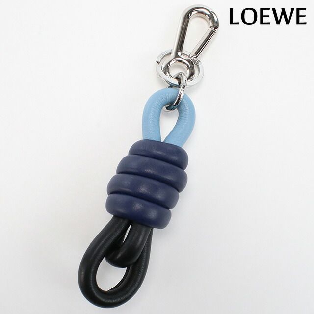 LOEWE ノット キーリング ブラック