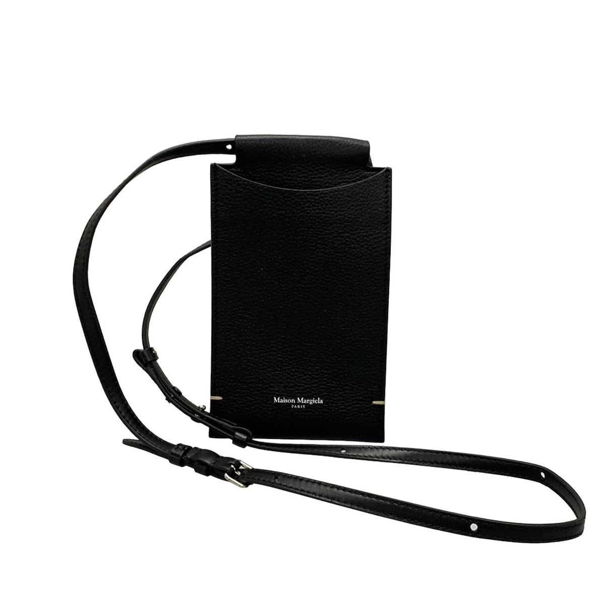 Maison Margiela メゾンマルジェラ 携帯電話ケース - SA2VZ0005P7268H8419 黒 レザー
