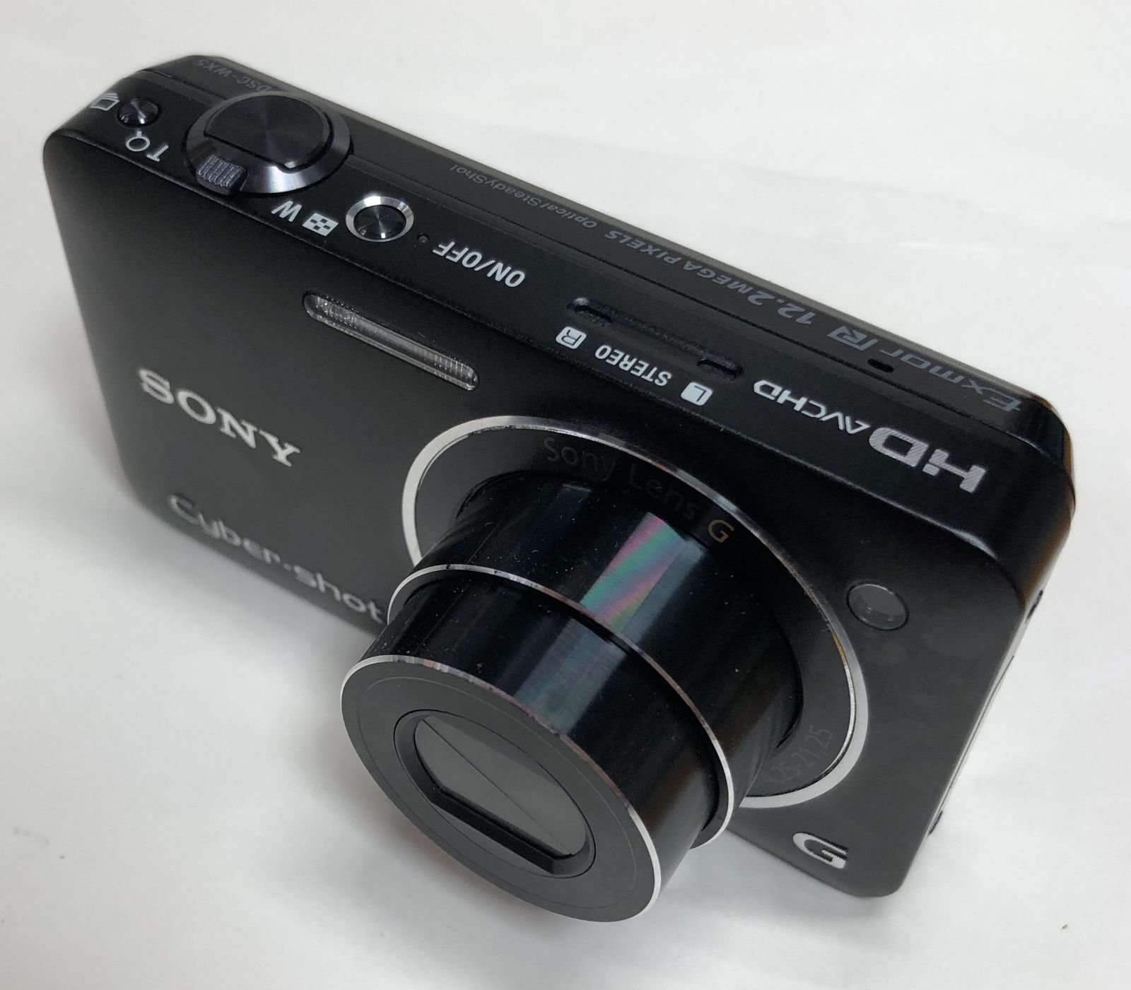 美品 SONY ソニー Cyber-shot DSC-WX5 ブラック デジカメ 美品 SONY