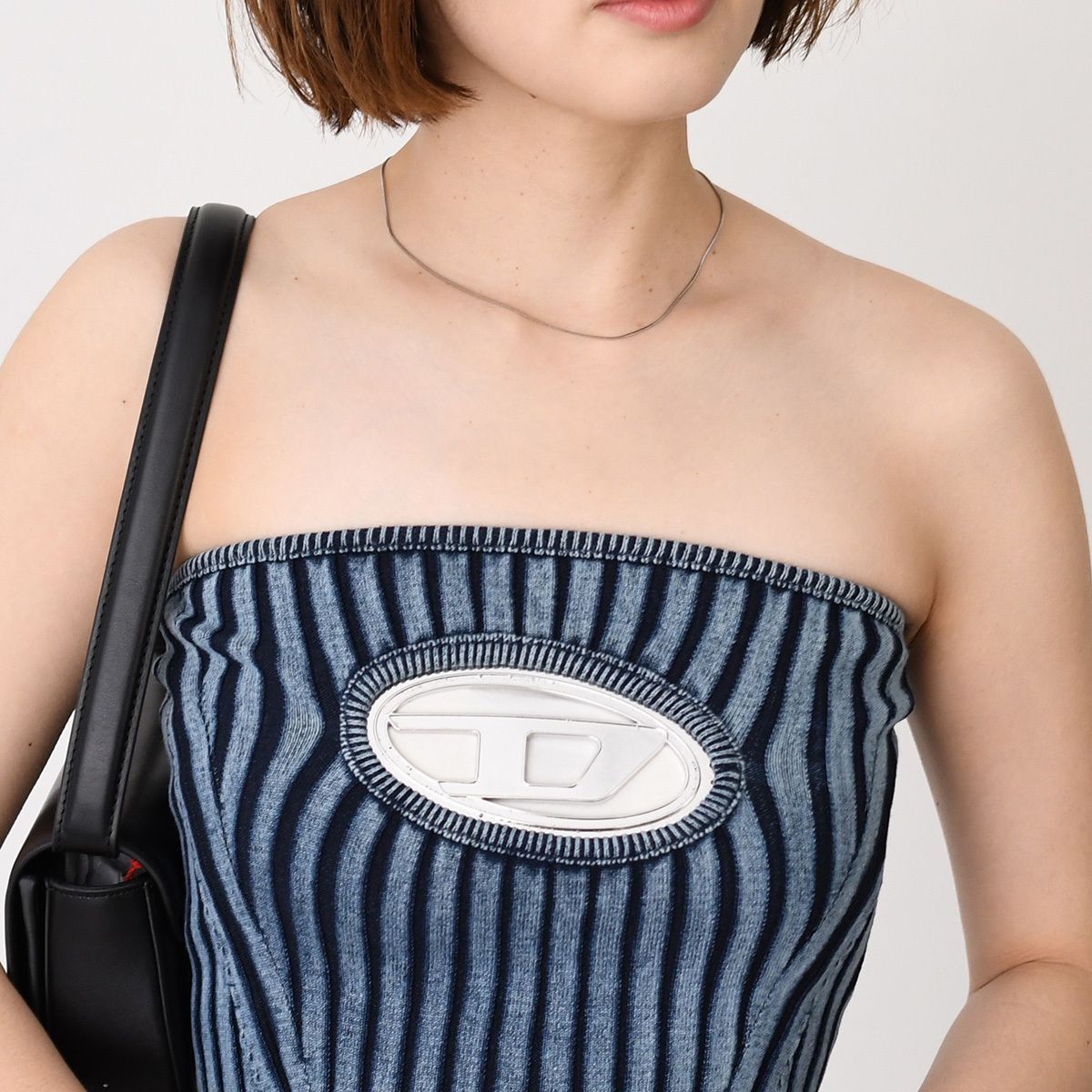 DIESEL ディーゼル トップス M-CLARKSVILLE チューブトップ