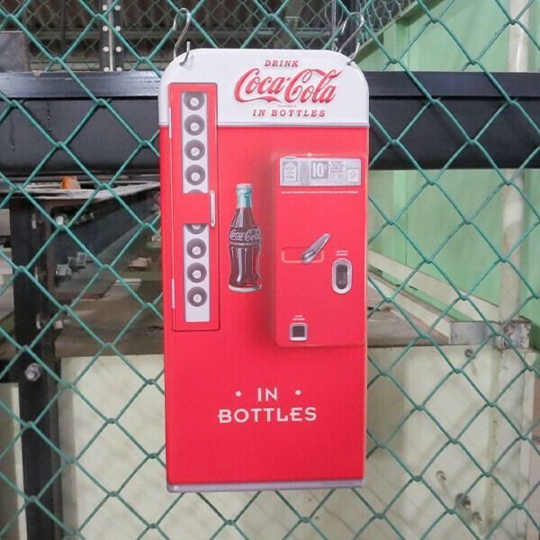 コカコーラ　ロゴ看板(スチール製) コカコーラ ロゴ看板(スチール製)NO5 - コレクション