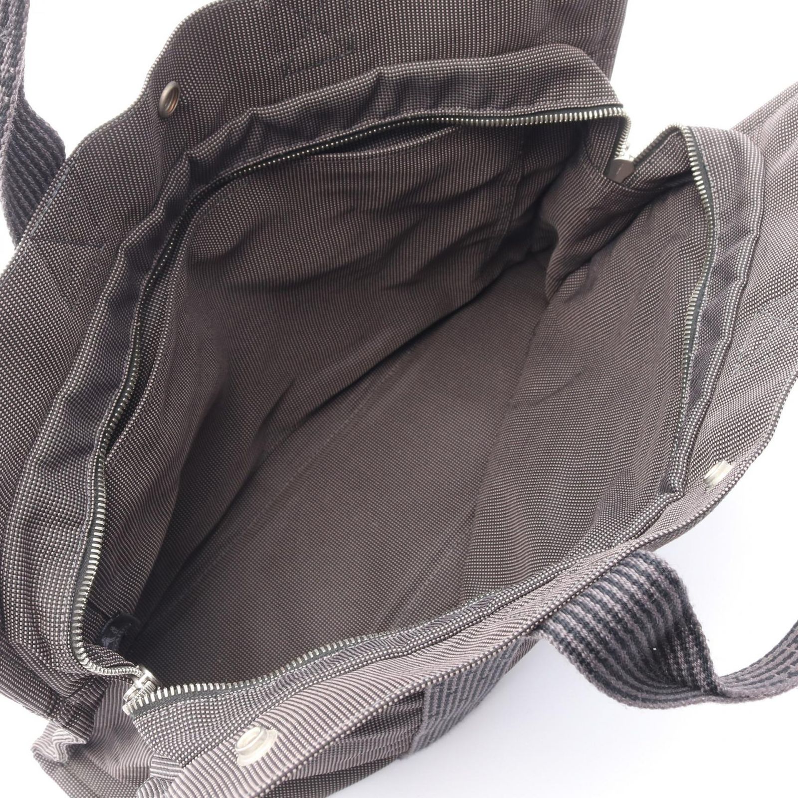 エルメス HERMES トートバッグ エールラインMM グレー キャンバス