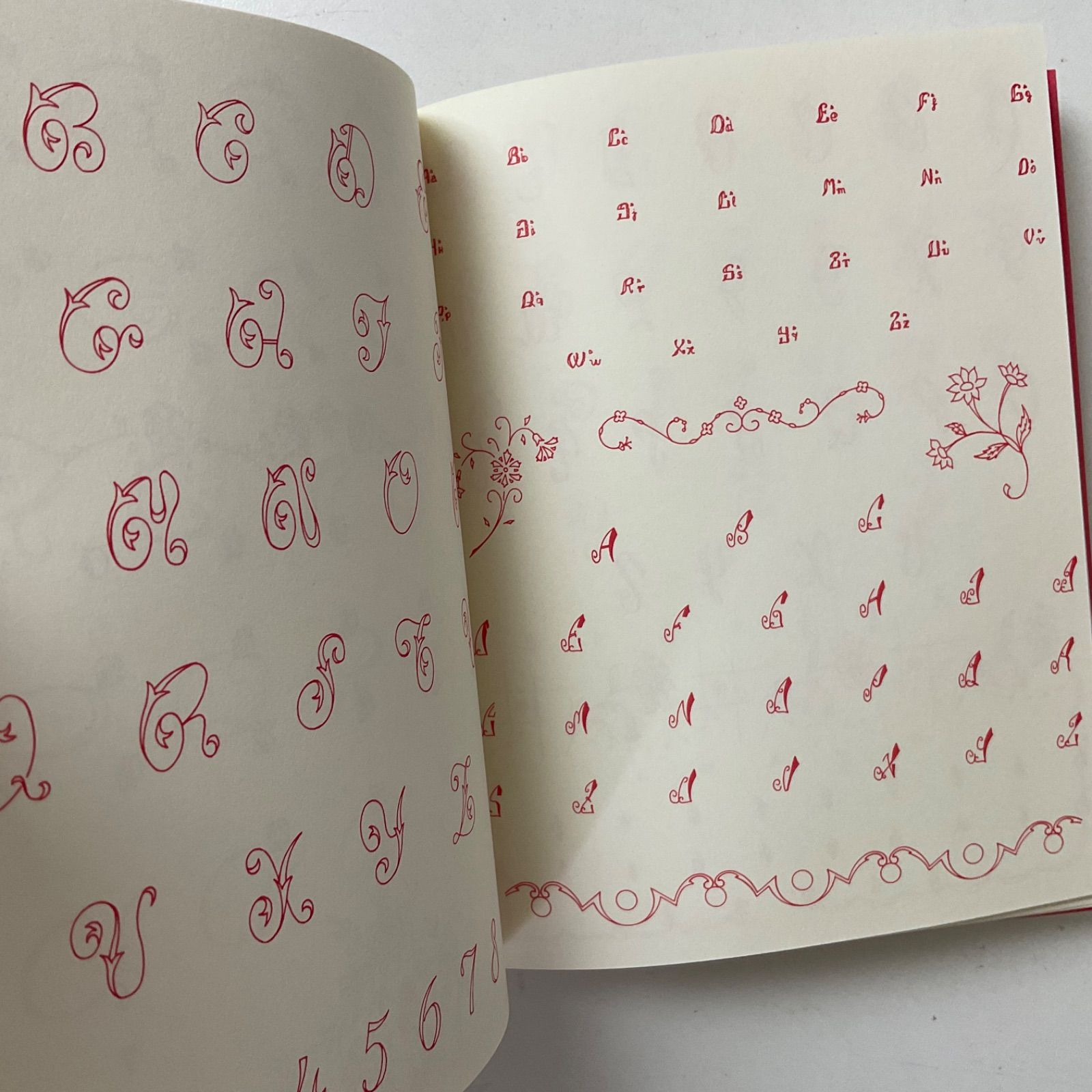 手芸本 刺繍 マイ イニシャル ミニブック 3 レターズ LETTRES