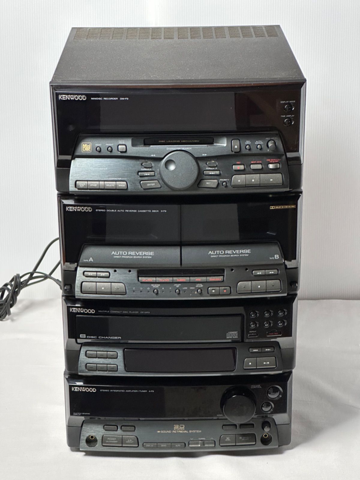 KENWOOD コンポ A-F9|DP-MF9|X-F9|DM-F9