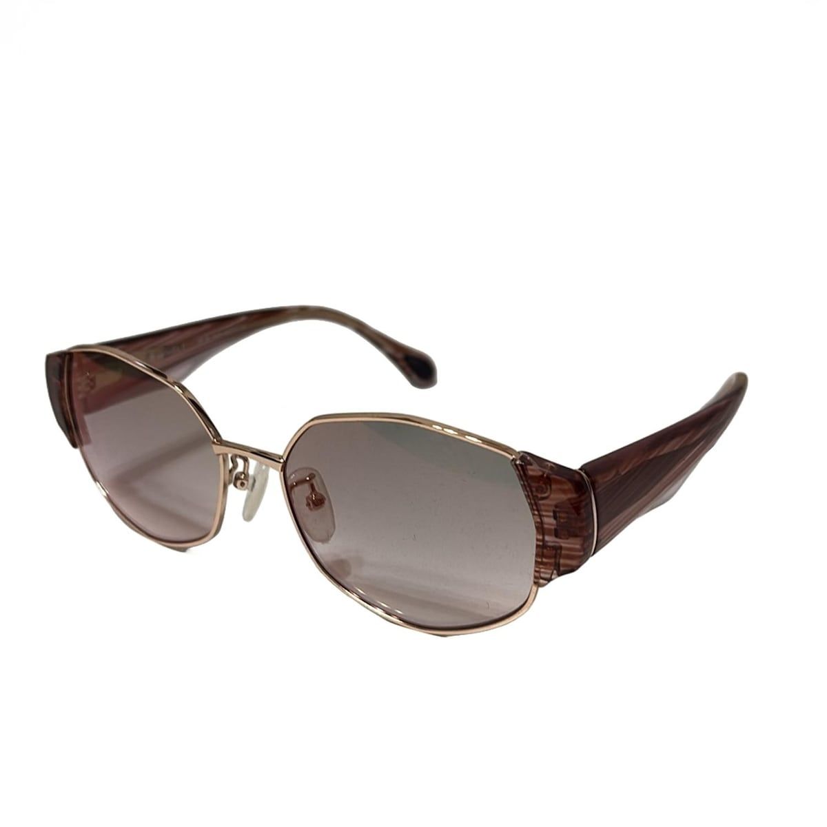 クロムハーツ ブラックメタルフレーム 四角形メガネ 眼鏡 めがね