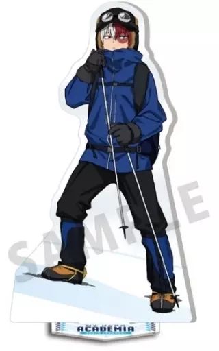[Used] Acrylic Stand/Acrylic Panel Todoroki Frozen Snow Mountain Climbing Acrylic Stand “My Hero Academia”