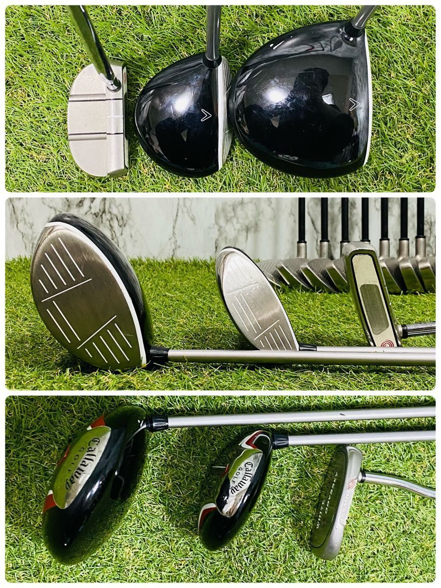 【良品】初心者推奨 キャロウェイ ビックバーサ メンズゴルフセット 12本 R 良品】初心者推奨 キャロウェイ ビックバーサ メンズゴルフ