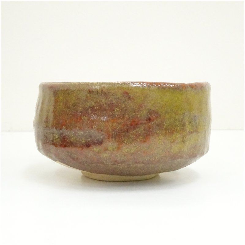 作家物 古瀬戸釉茶碗（共箱） 茶道 抹茶 おしゃれ 抹茶茶碗 抹茶