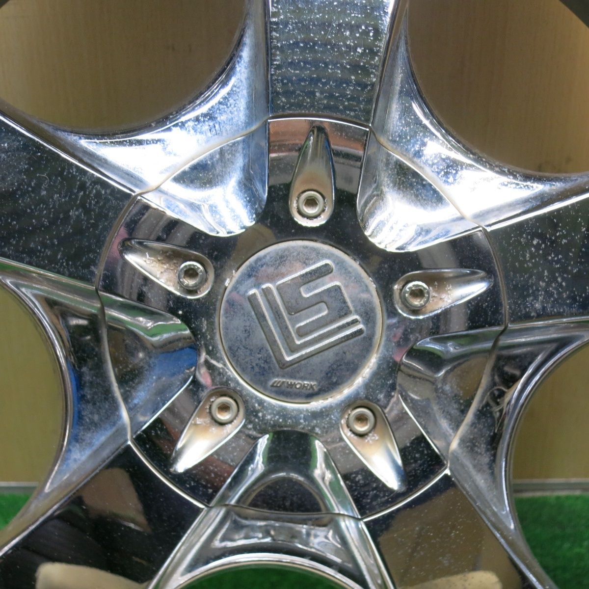 work LXS-FR LS105 20インチ 6穴 139.7 単品 中古ホイール 1本 WORK ワーク