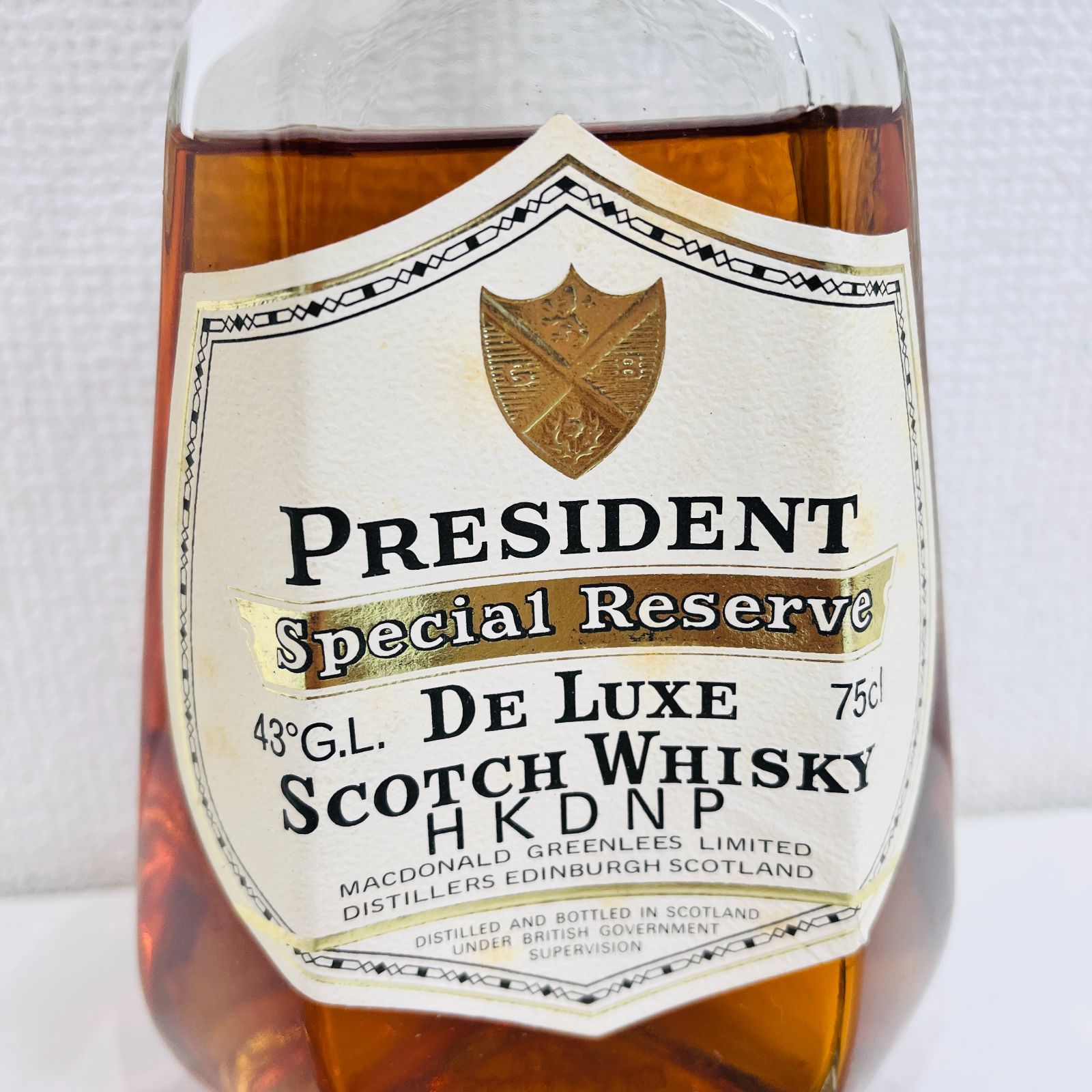 A【古酒】PRESIDENT プレジデント Special Reserve DE LUXE スコッチウィスキー 箱なし 750ml - メルカリ