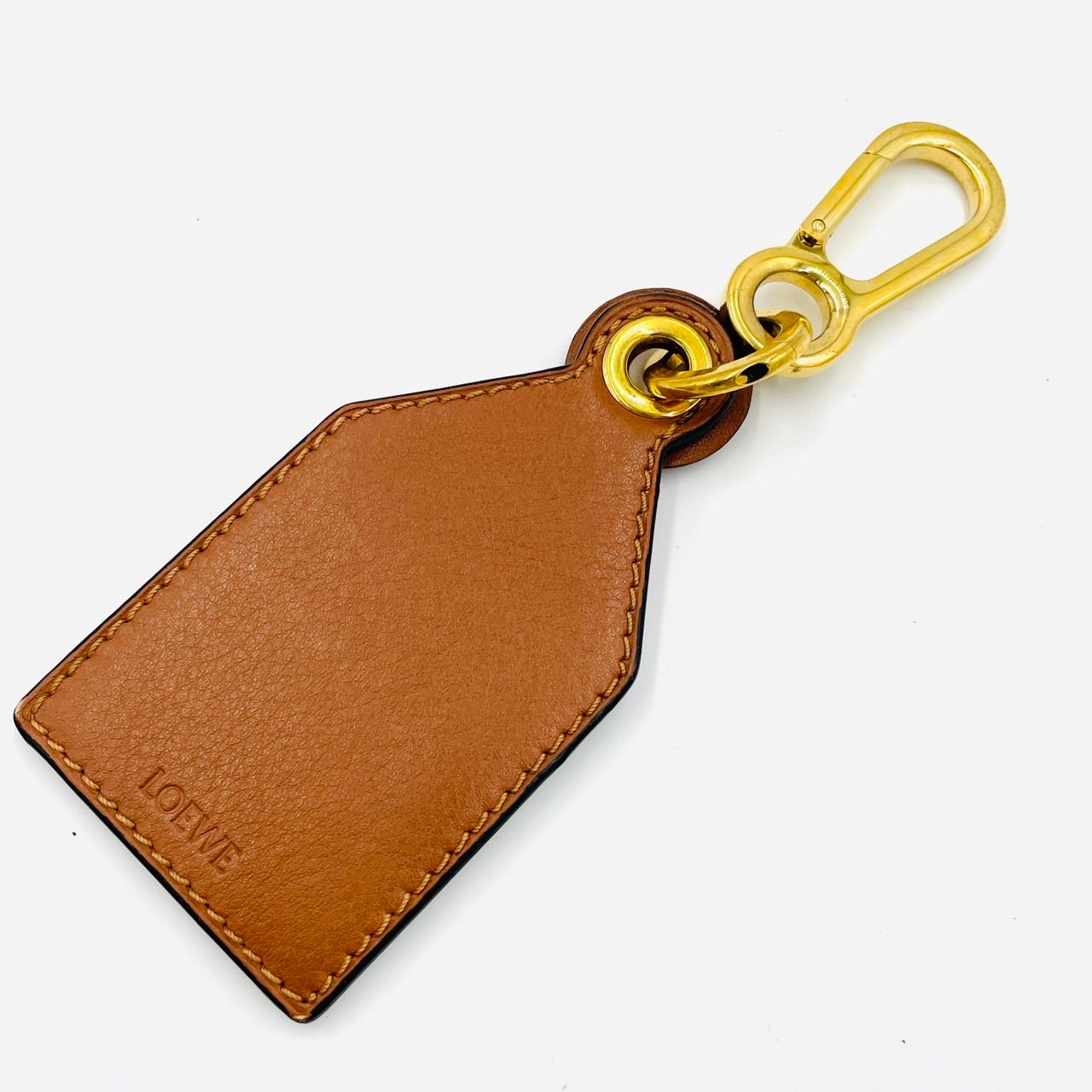 美品】LOEWE ロエベ アナグラム キーリング ゴールド 楽天市場 