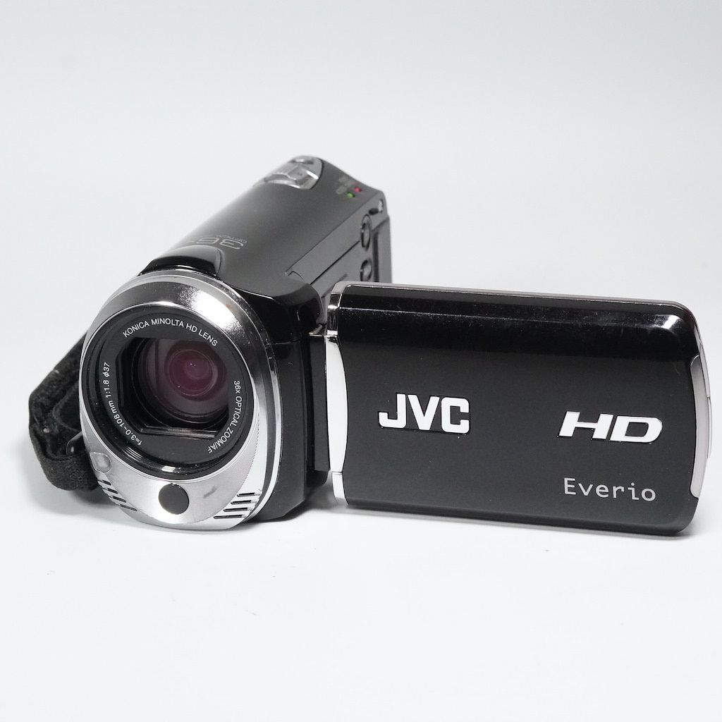 JVC Victor Everio GZ-HM350-B ブラック ビデオカメラ 動作OK 1週間 