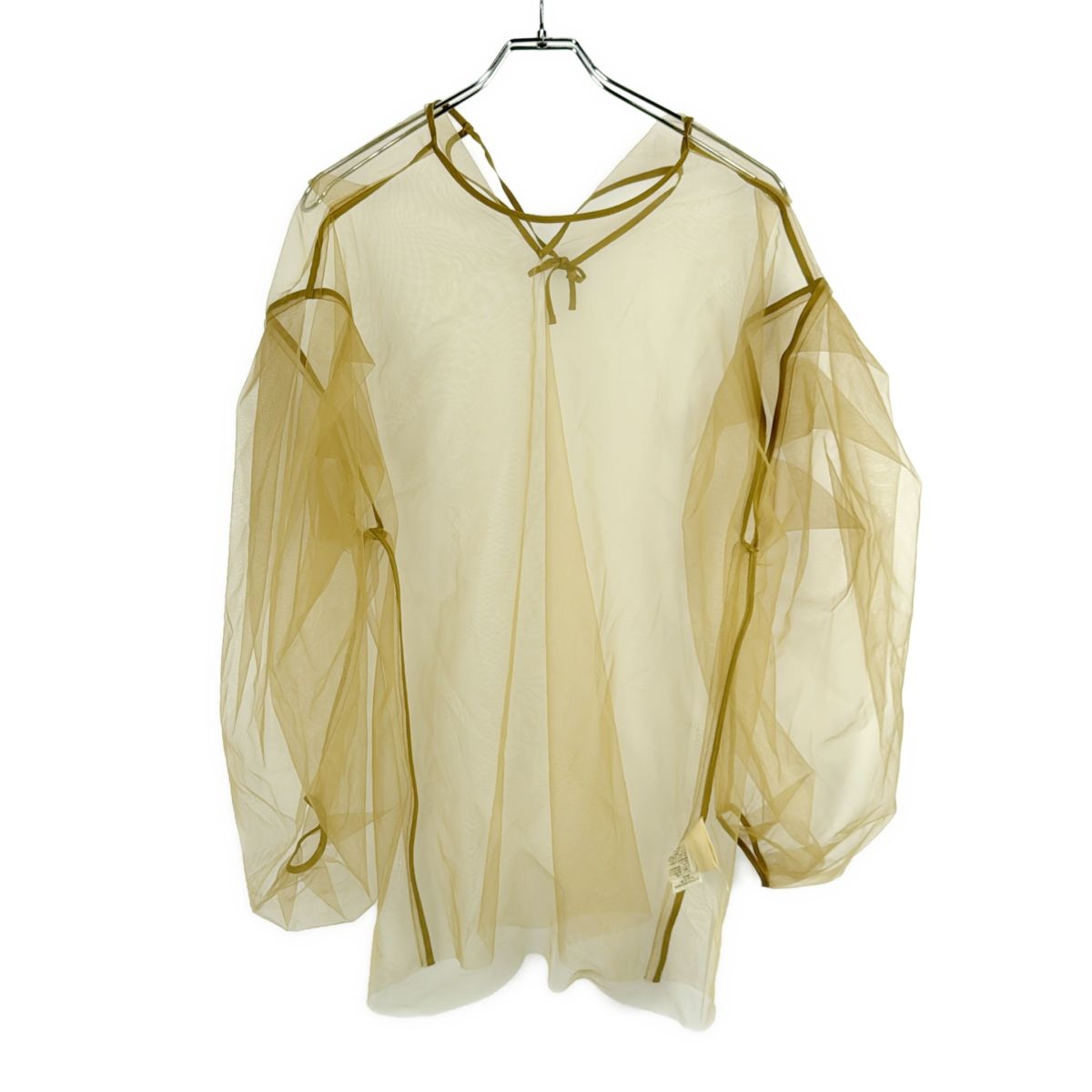 Uhr ウーア 24SS Tulle Pull-over チュールプルオーバー 24SSUhr