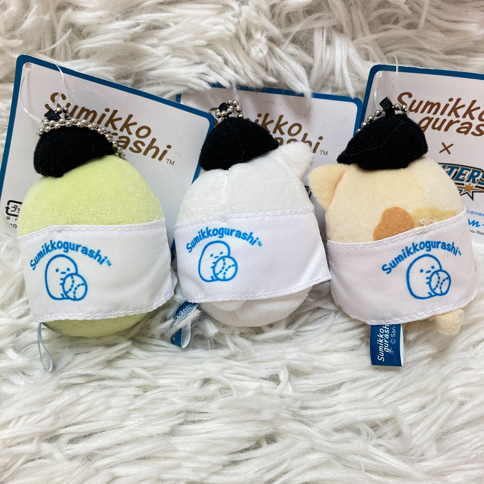 すみっコぐらし ファイターズ コラボマスコット ボールチェーン