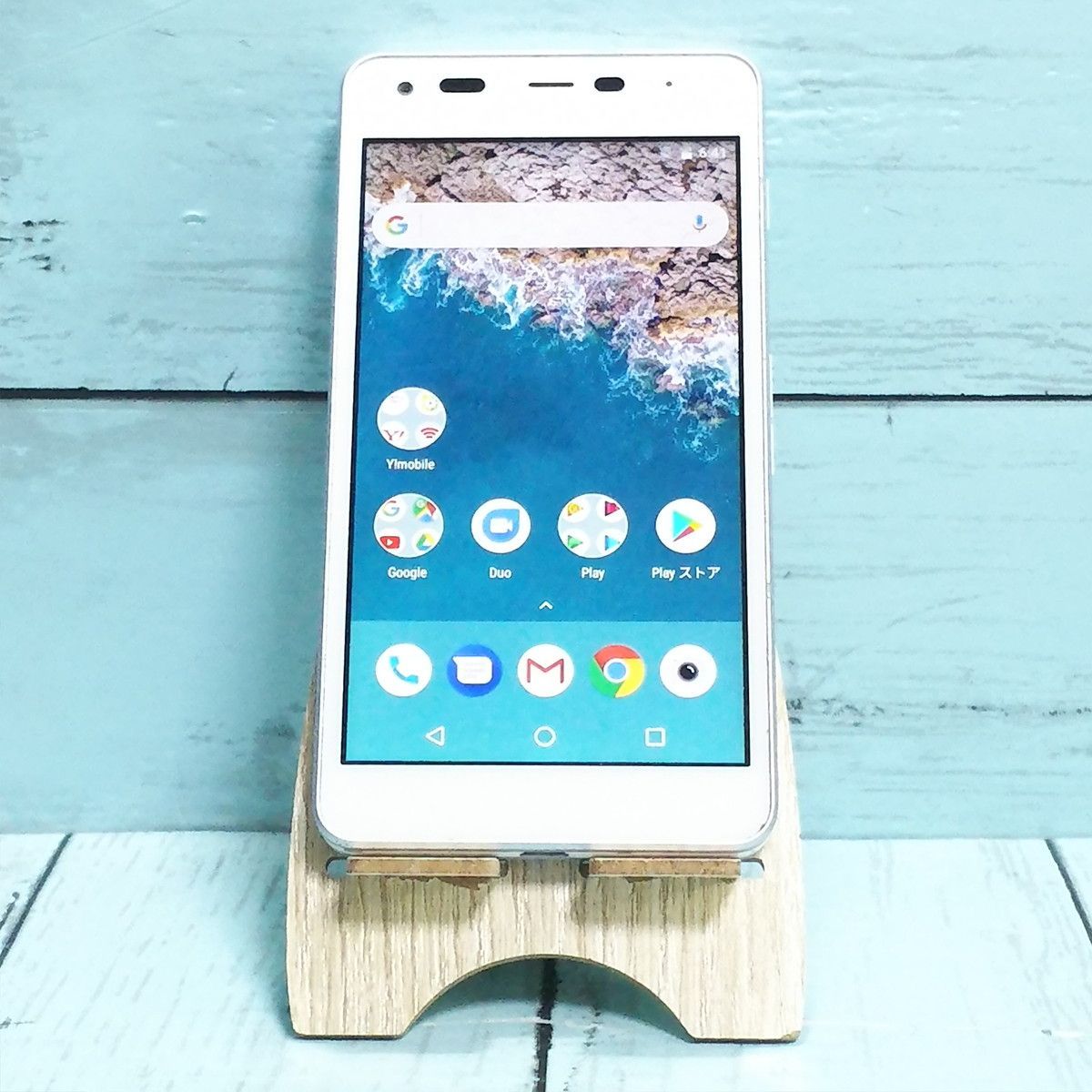 京セラ Android One S2 ワイモバイル ホワイト 本体 白ロム SIMロック 