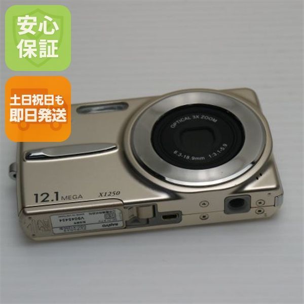 【美品】SANYO DSC−X1250 シャンパンゴールド ヨドバシ.com - サンヨー SANYO DSC-X1250(N) [シャンパン