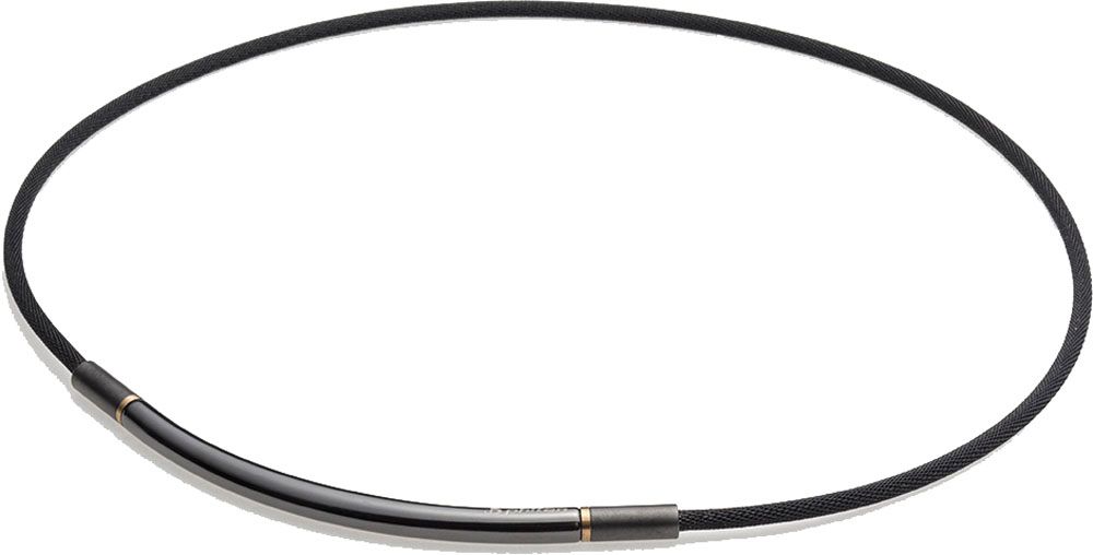 ファイテンRAKUWAネック メタックスラウンド 50cm シルバー/ブラック