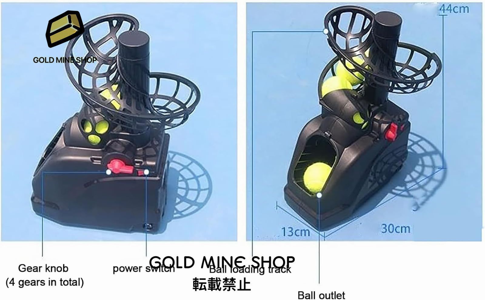 テニス自動球出し機 スピンショット+プレーヤー(Spinshot-Player