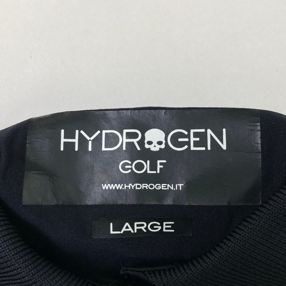 サイズ：LARGE HYDROGEN GOLF ハイドロゲン ゴルフ 半袖