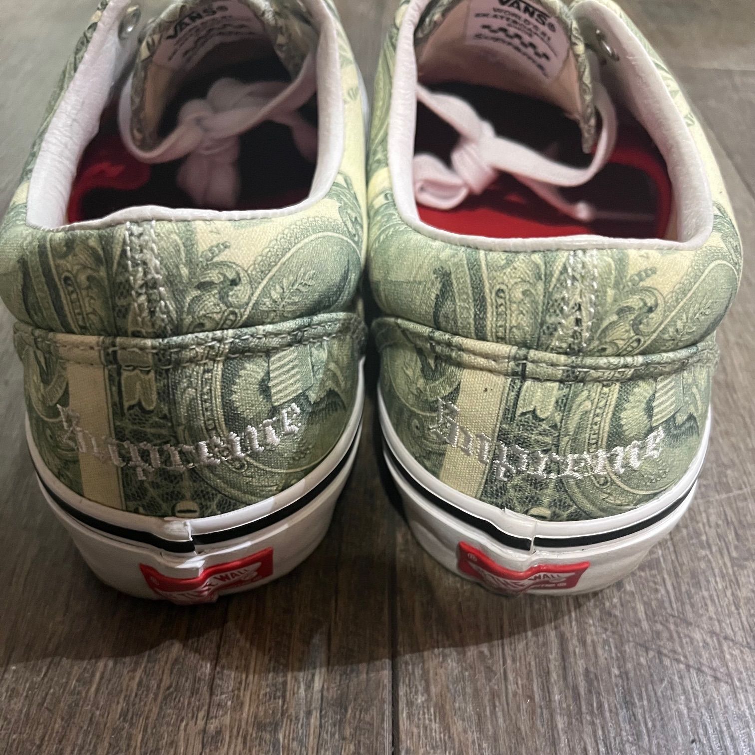 国内正規 SUPREME Vans 23SS Dollar Era Green ドル エラ スニーカー