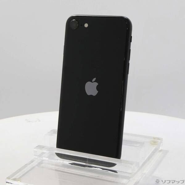 〔 〕iPhone SE 第2世代 64GB ブラック MX9R2J A SIMフリー 258