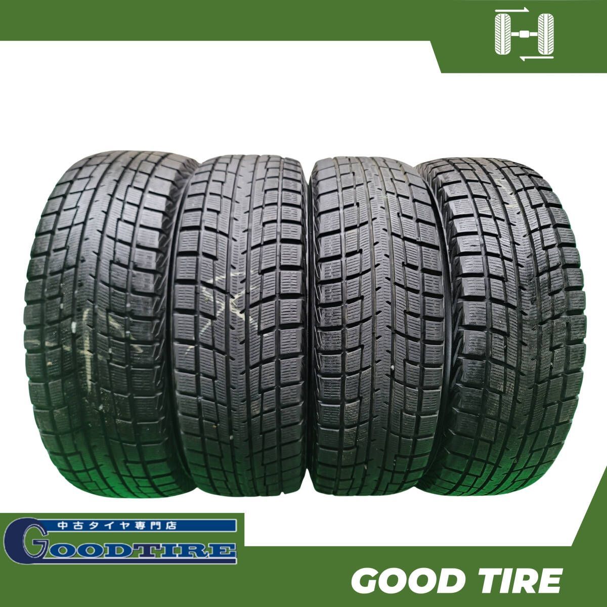195 65R15 ヨコハマ ICEGUARD IG52 製 4本 冬用 7.5分山 8分山 タイヤ プリウス ヴォクシー セレナ ステップワゴン 6975