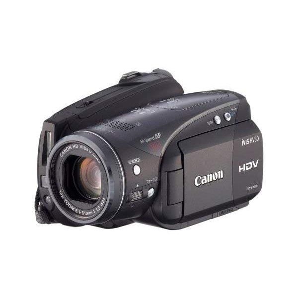 キヤノン Canon フルハイビジョンビデオカメラ iVIS アイビス HV30 ...