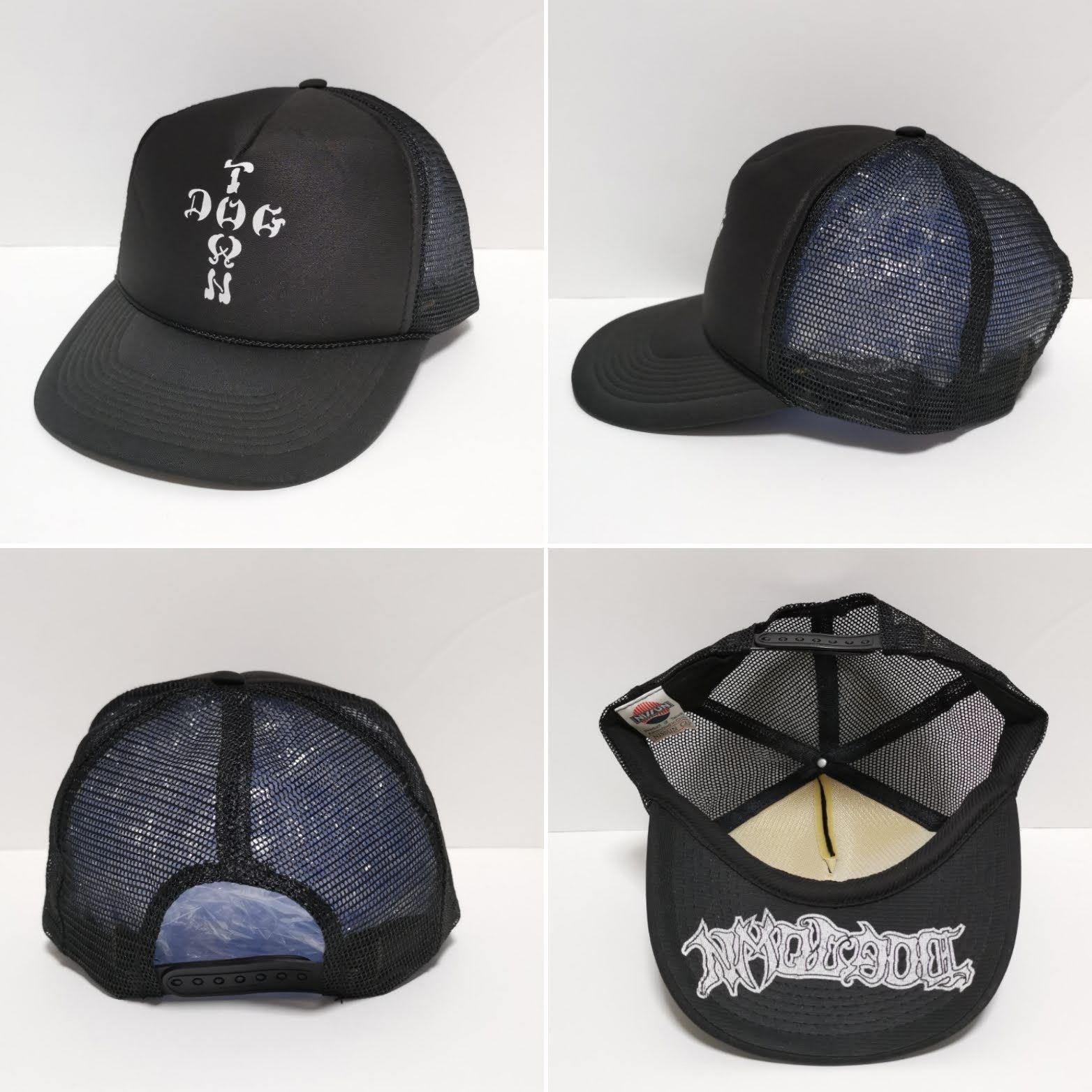 90s ベンデイビス BENDAVIS トラッカーキャップ CAP 黒 吐き出し USA
