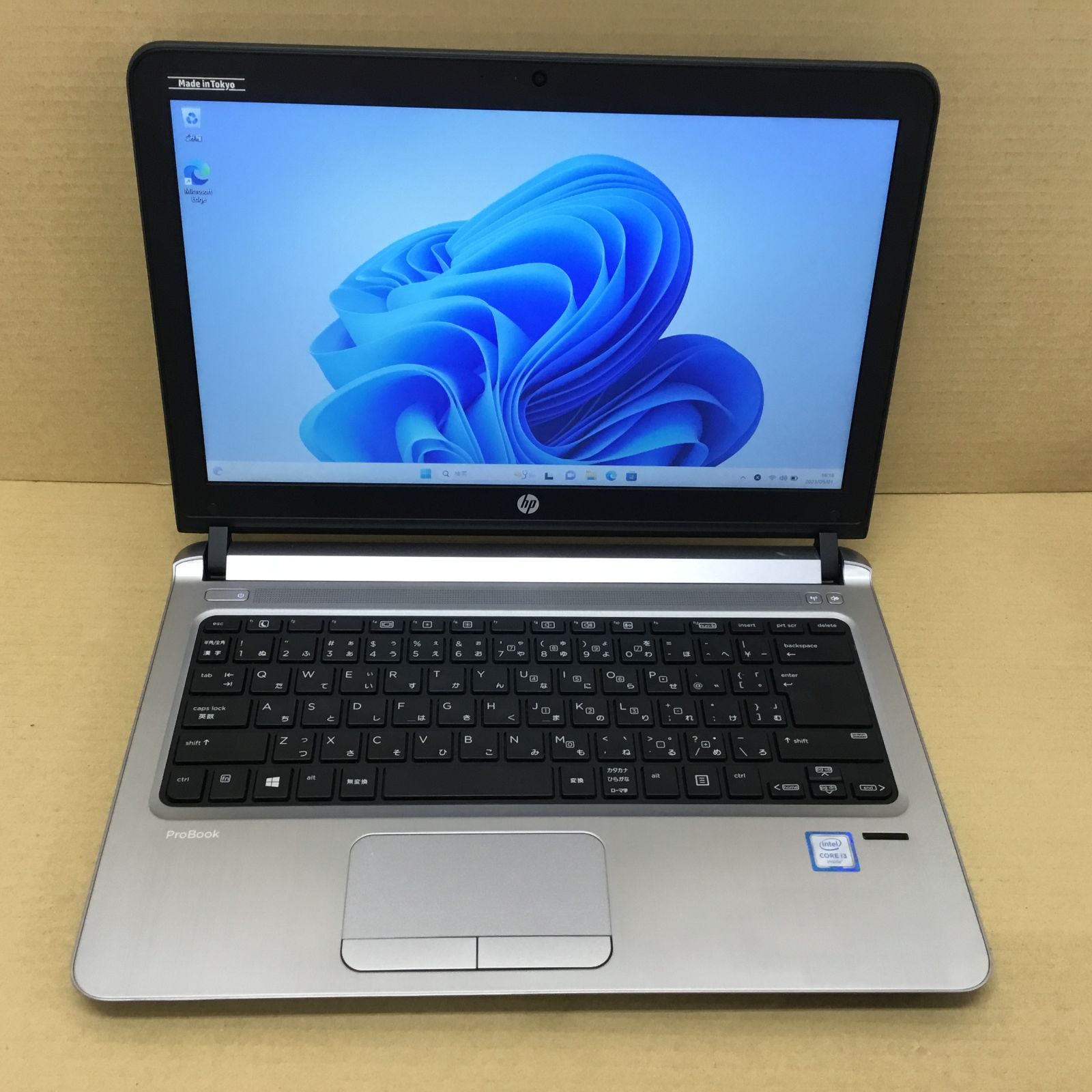 HP ノートパソコン PROBOOK430G3 CI3(6100U)-2.3GHZ 8GB 756GB(500GB+256GB) 13.3インチ  WIN11P WLAN BLUETOOTH カメラ