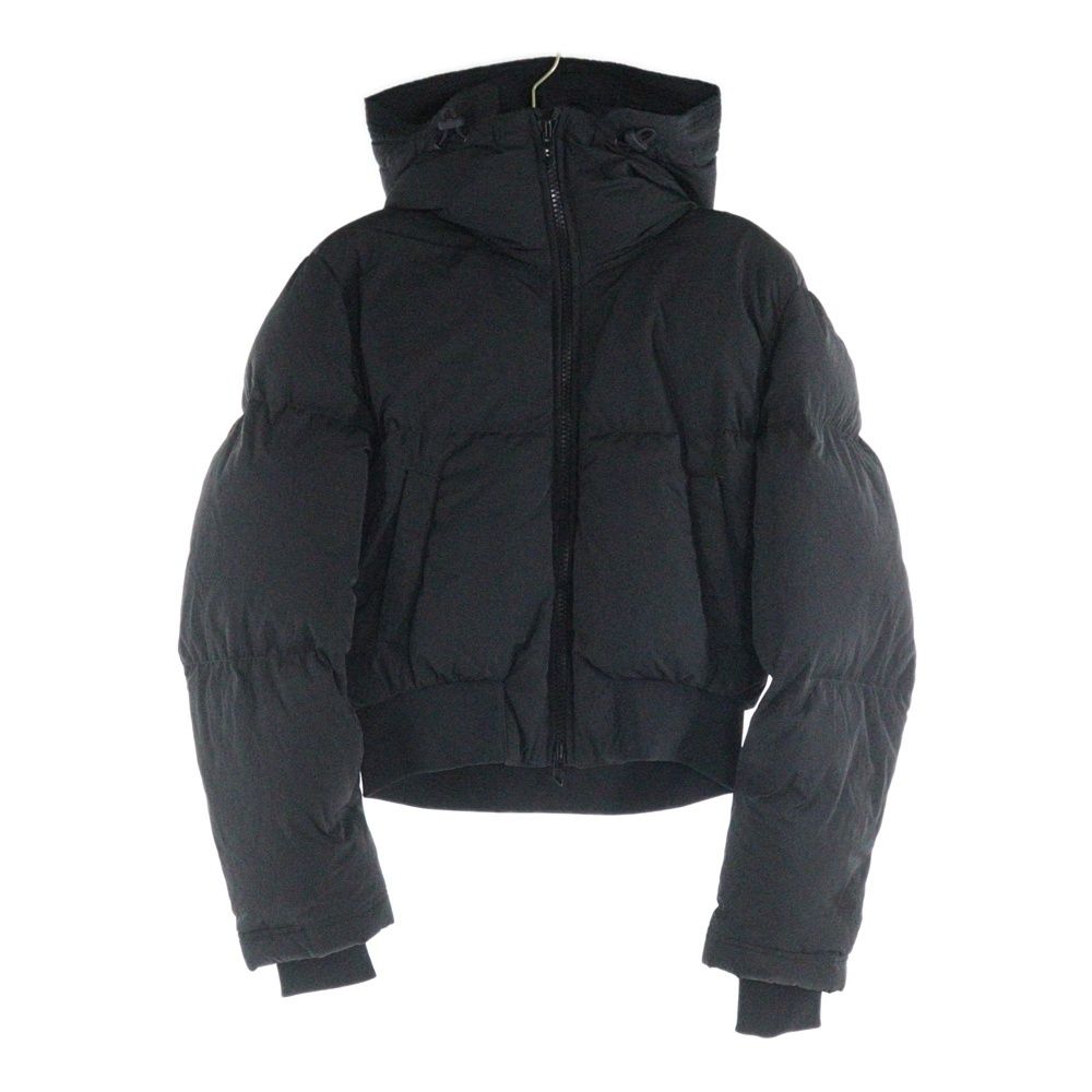 DIESEL ディーゼル 24AW Short Lifestyle Jacket ショート丈 フロントジップアップダウンジャケット レディース ブラック A15356