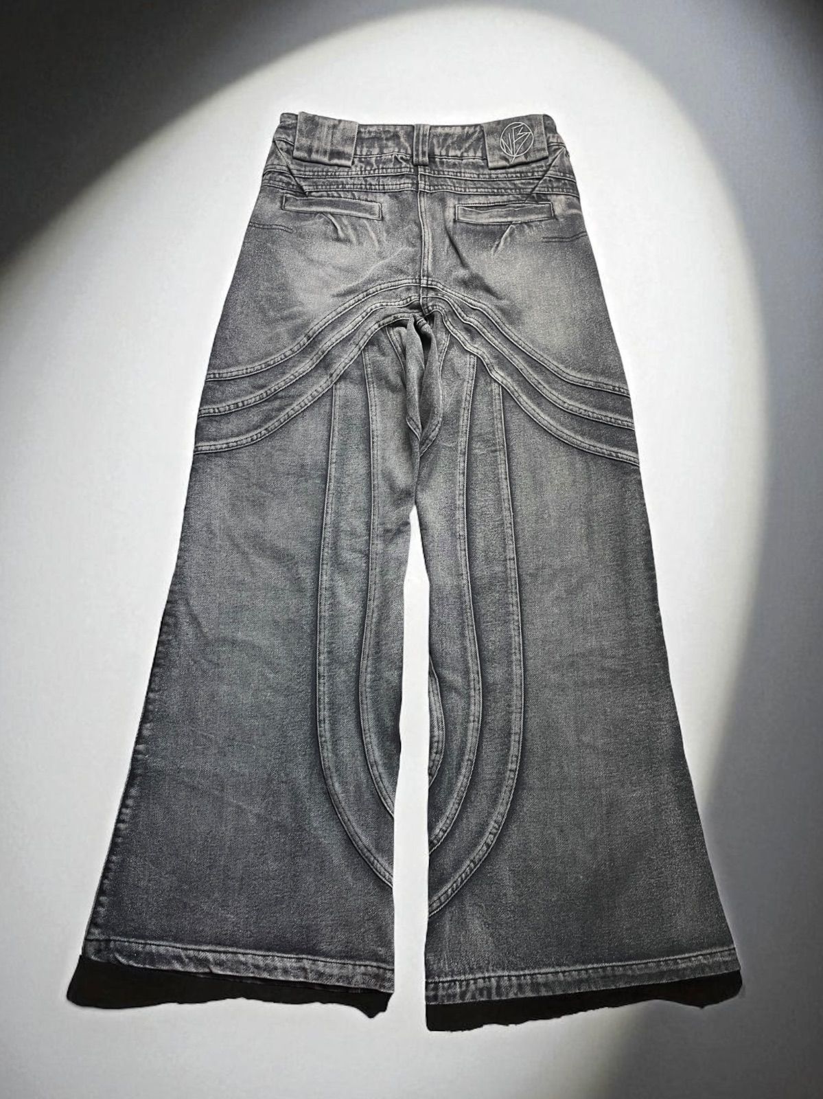 NO/FAITH STUDIOS - Heavy Wave Denim Pants ノーフェイススタジオ S