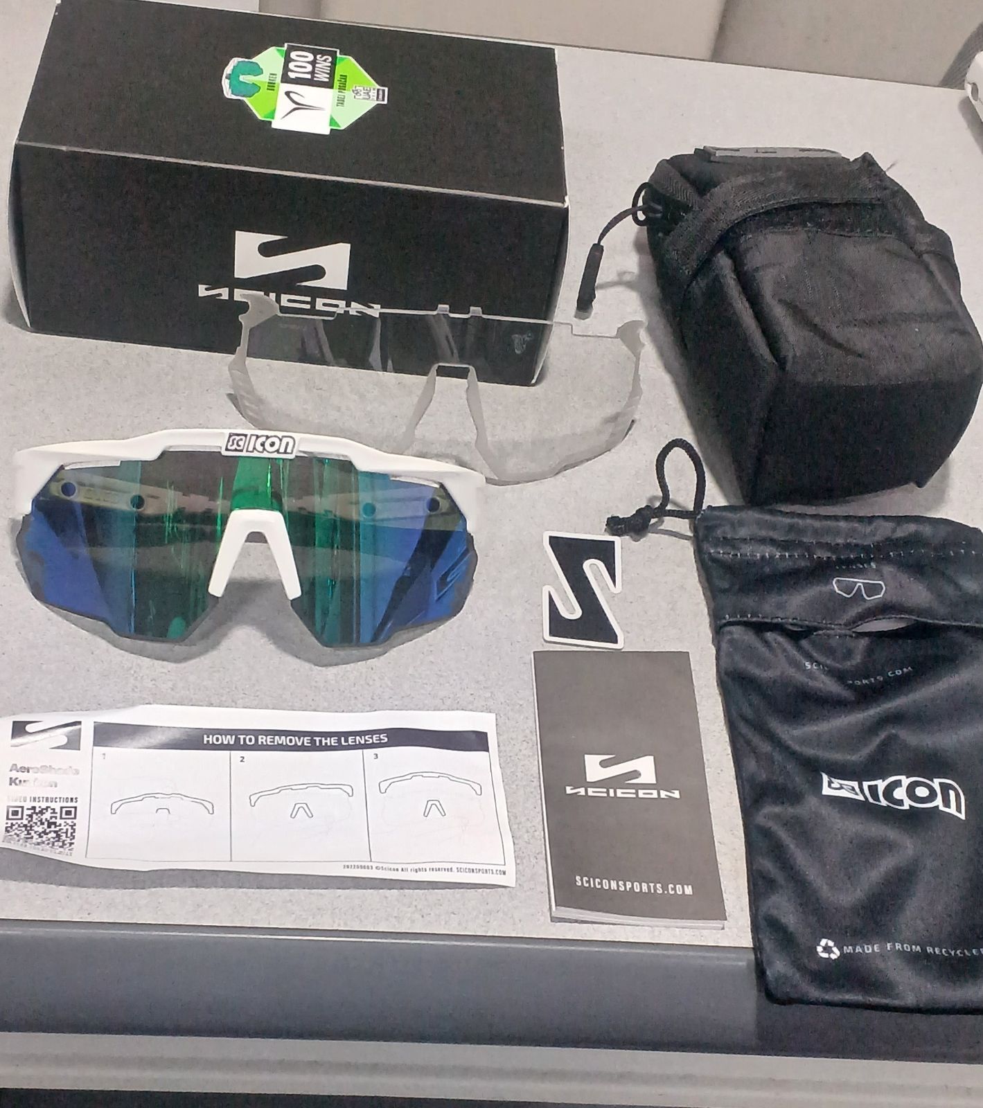 SCICON SPORTS AEROSHADE KUNKEN 100 Wins - メルカリ