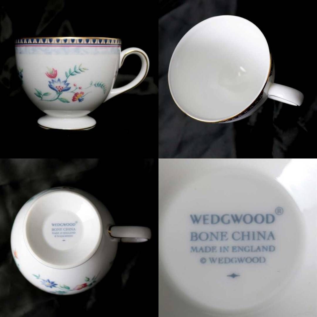 WEDGWOOD/ウェッジウッド カップ&ソーサー 6客セット SUNBURST - サンバースト BONE CHINA - ボーンチャイナ -  骨灰磁器 箱 NT 美品 Aランク - メルカリ