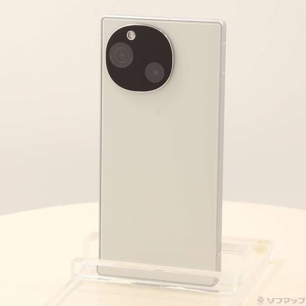 中古品〕 AQUOS R9 256GB ホワイト SH-M28 SIMフリー【377