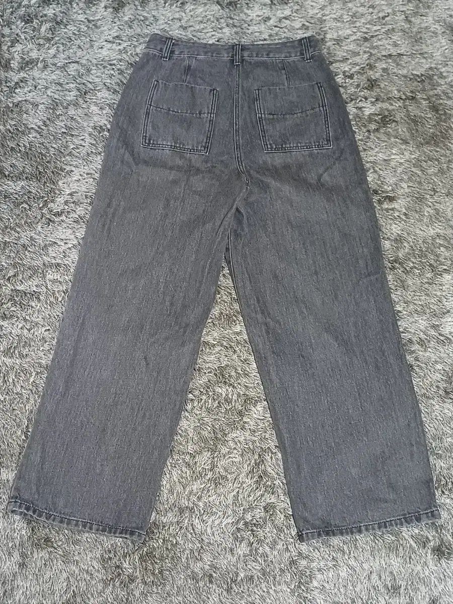 STUDIO TOMBOY 片あご デニムパンツ ワイド ズボン M 27 DECORATOM_COM_BR