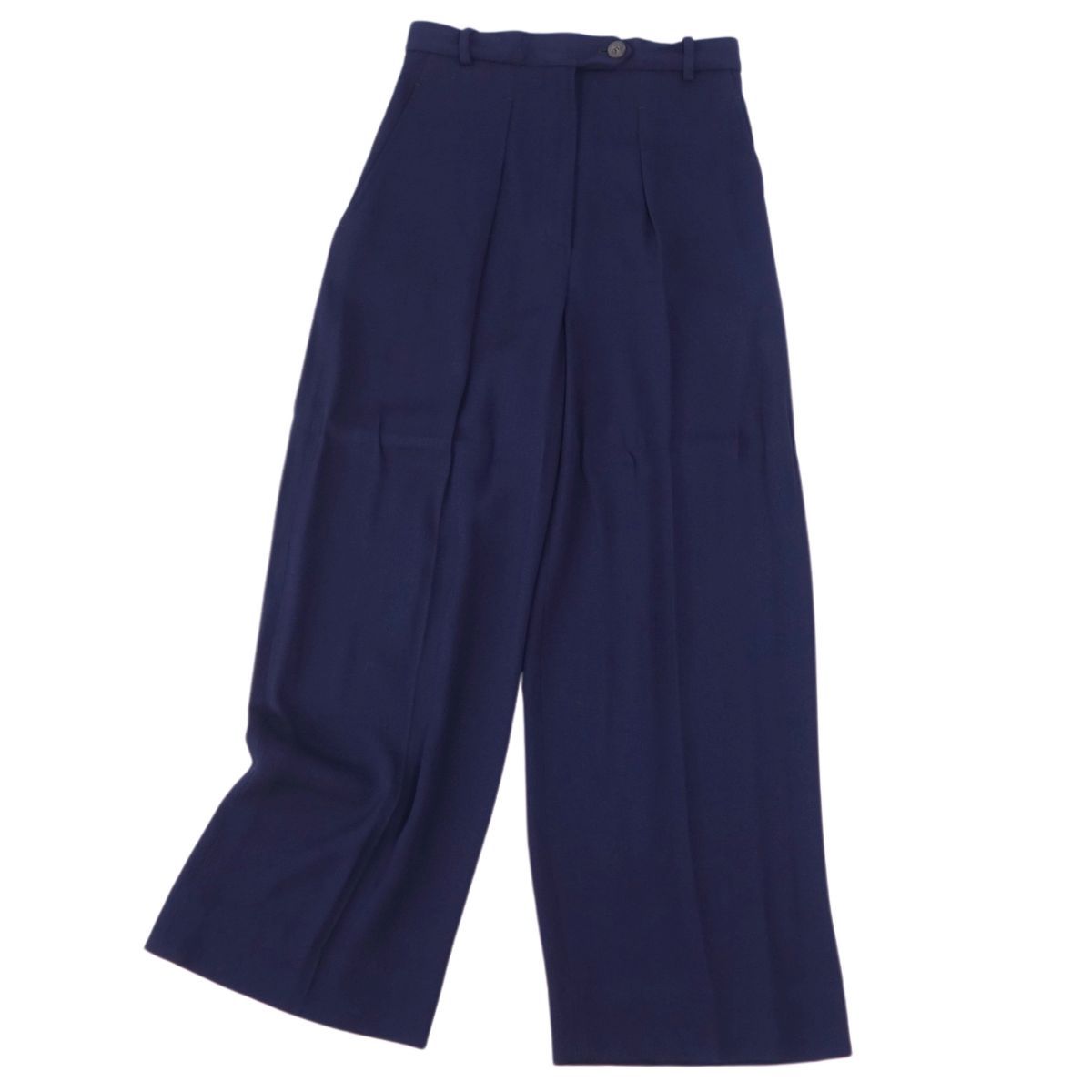 美品 エルメス HERMES パンツ ゴルチエ期 購入 ロングパンツ ワイド  