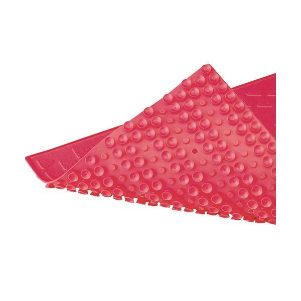  アロン化成 吸着すべり止めマット浴槽内用 M レッド 535-458 湯桶 手桶 浴室用具