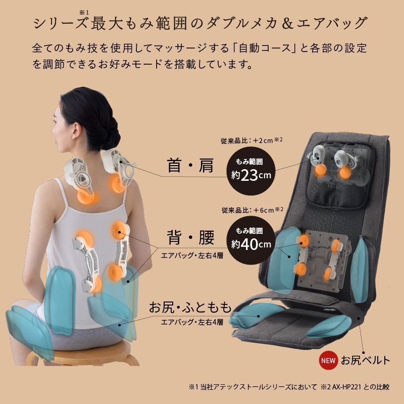 シートマッサージ