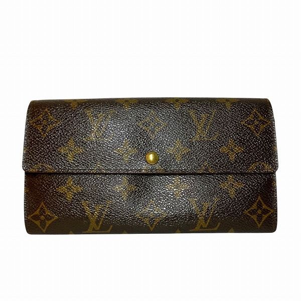 ルイヴィトン ポルトモネ クレディ 長財布 M61725 g LOUIS VUITTON ルイヴィトン M61725 モノグラム ポシェット