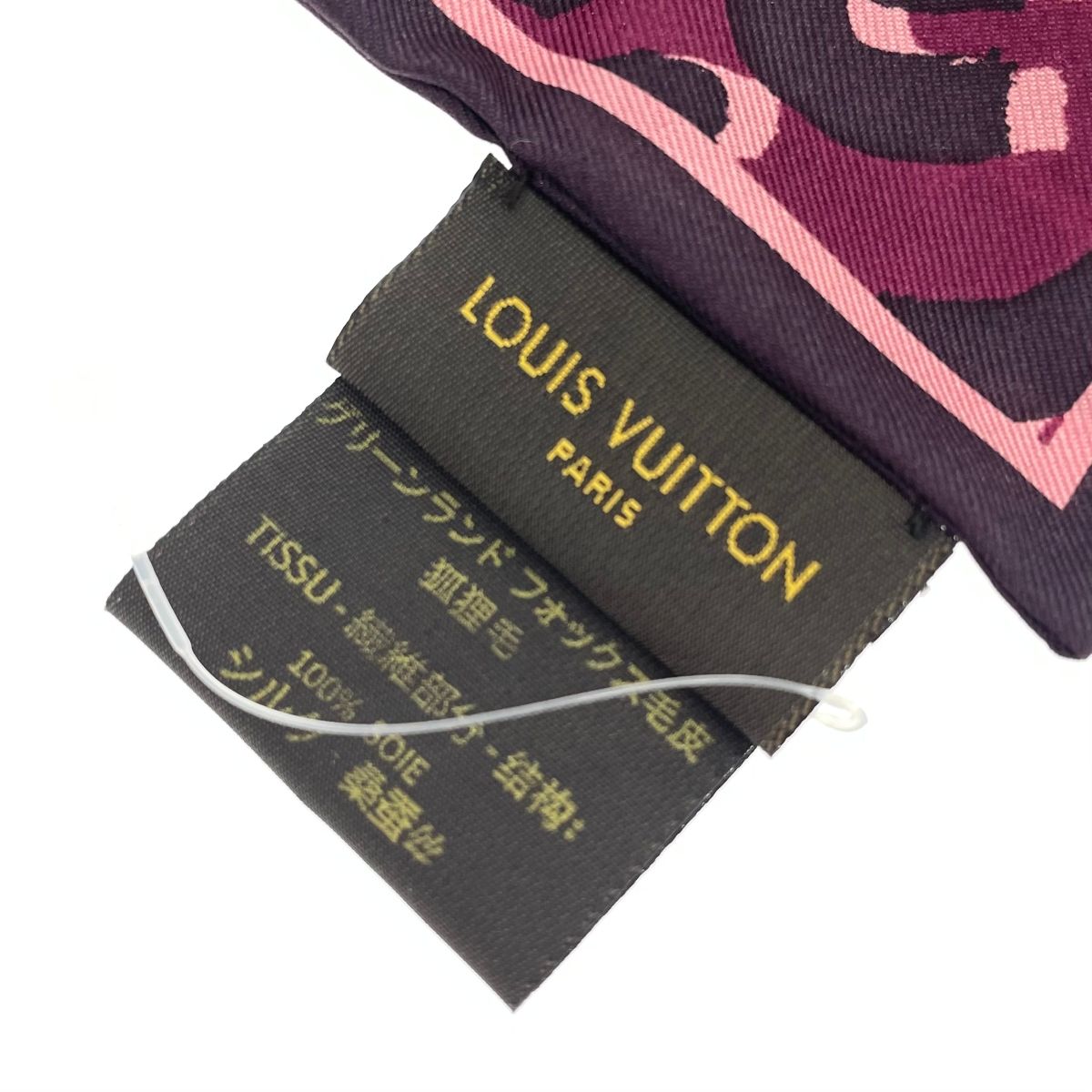 良好 LOUIS VUITTON ルイヴィトン バンドー・フリュールティペット 