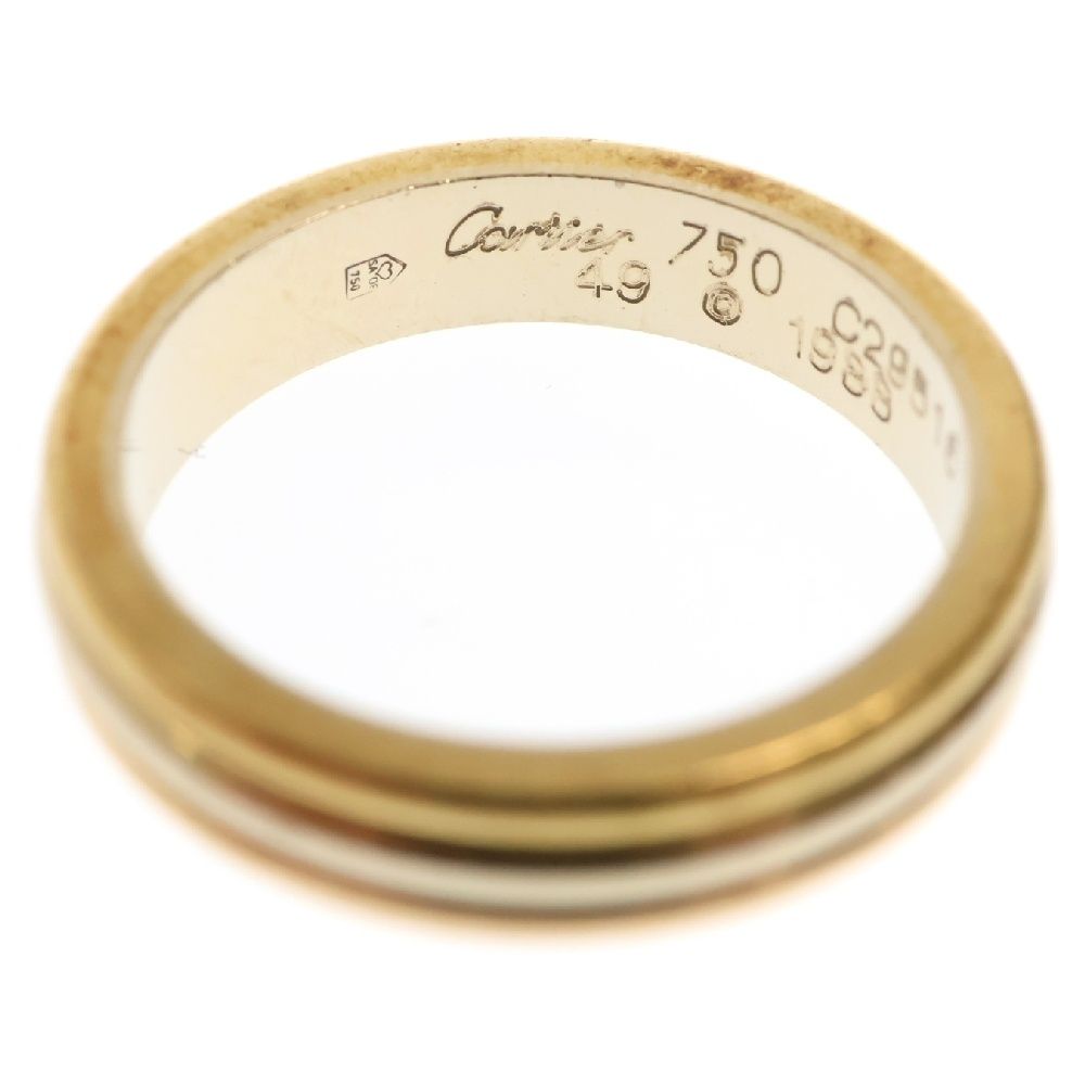 Cartier (カルティエ) トリニティ ヴァンドーム リング PG×WG×YG  