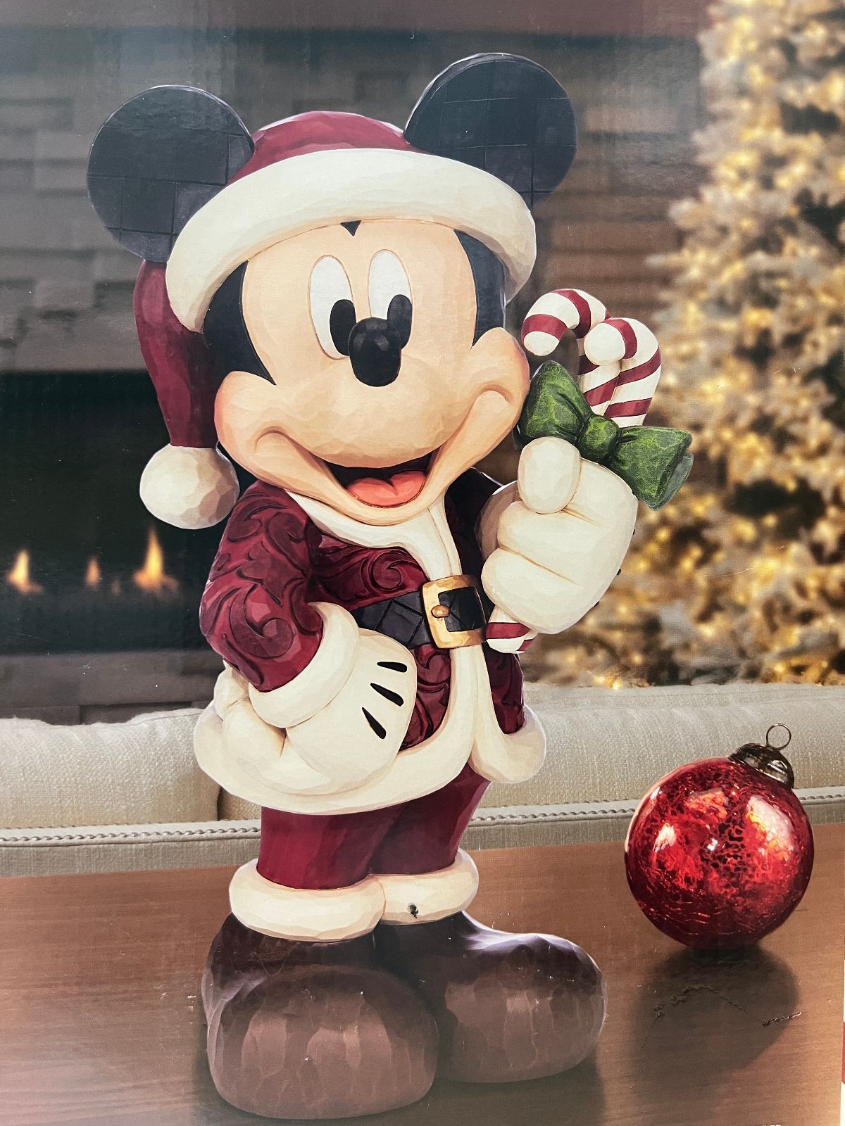 ディズニー　ミッキー　クリスマス　デコレーション　屋外にも☺　サンタ　コストコ ディズニー ミッキー クリスマス デコレーション 屋外にも☺ サンタ