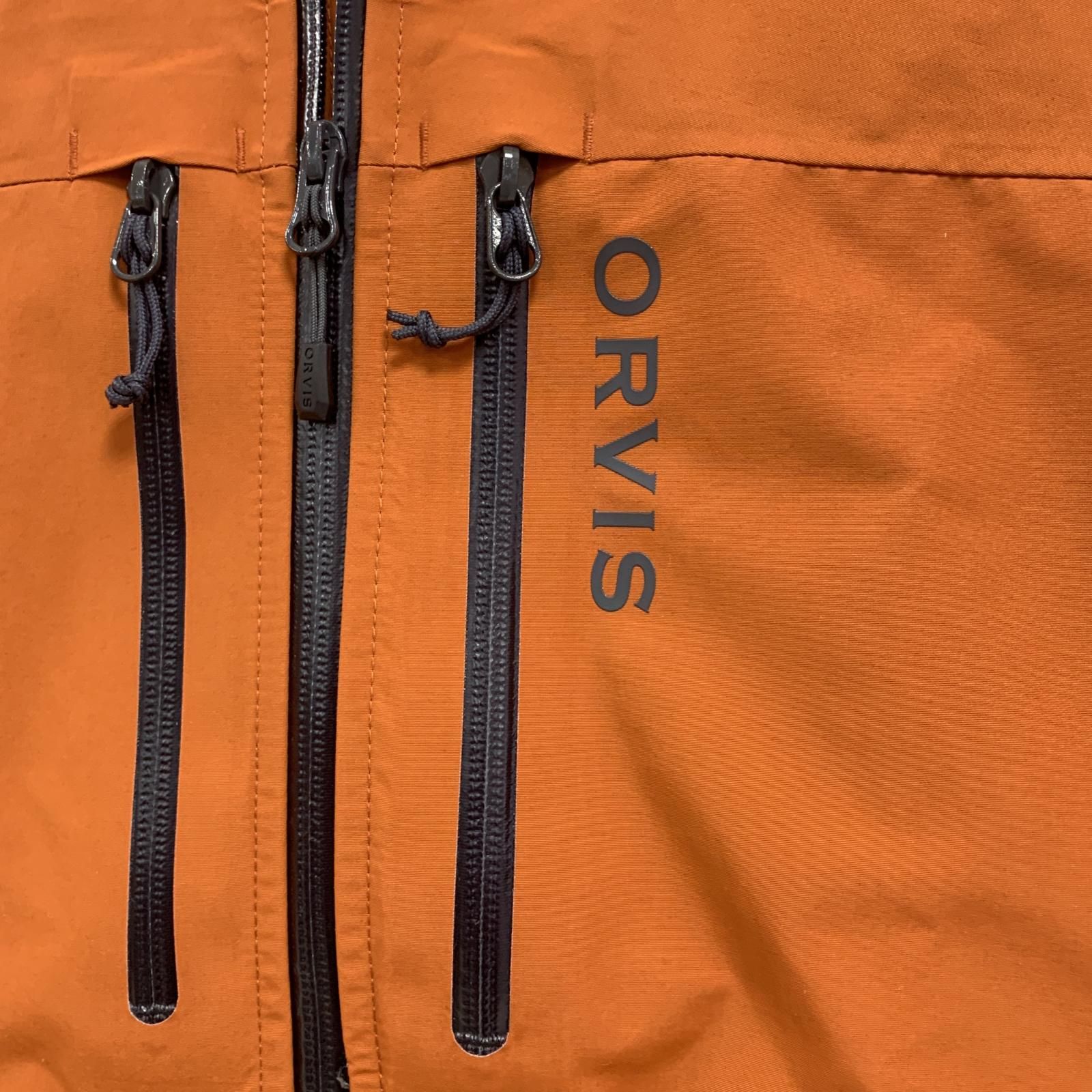 ★★ORVIS クリアウォーター ウェーディングジャケット Sサイズ　RN#70534 ブラウン/オレンジ系 ORVIS クリアウォーター ウェーディングジャケット Sサイズ RN