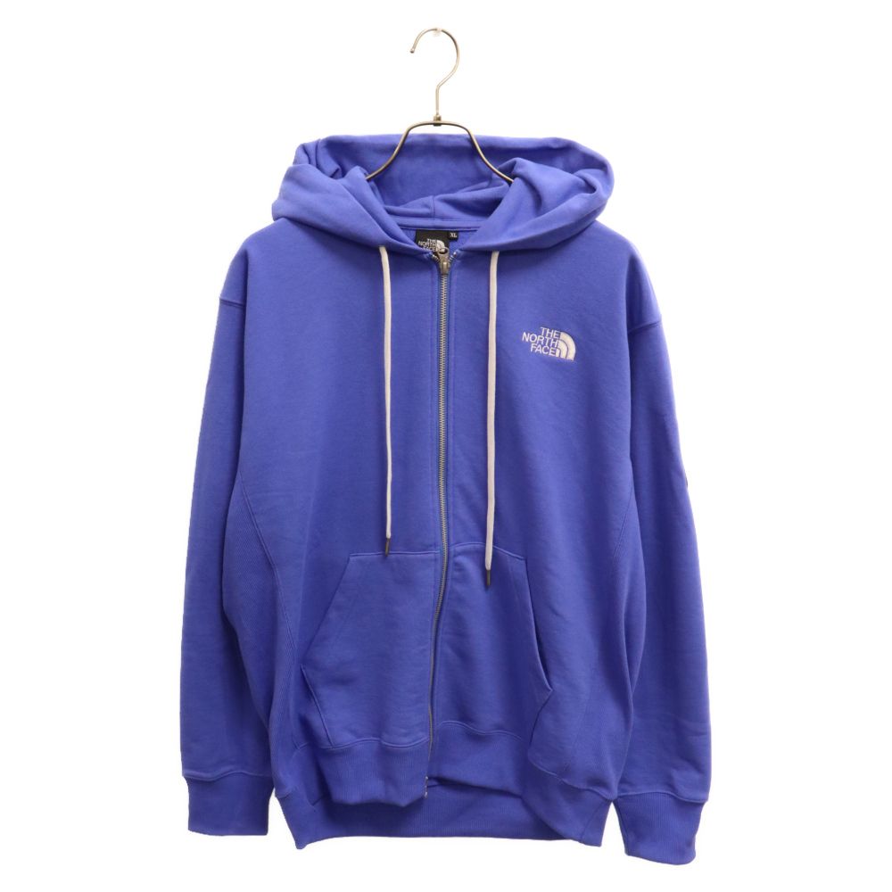 THE NORTH FACE (ザノースフェイス) 24SS Square Logo Zip Hoodie 