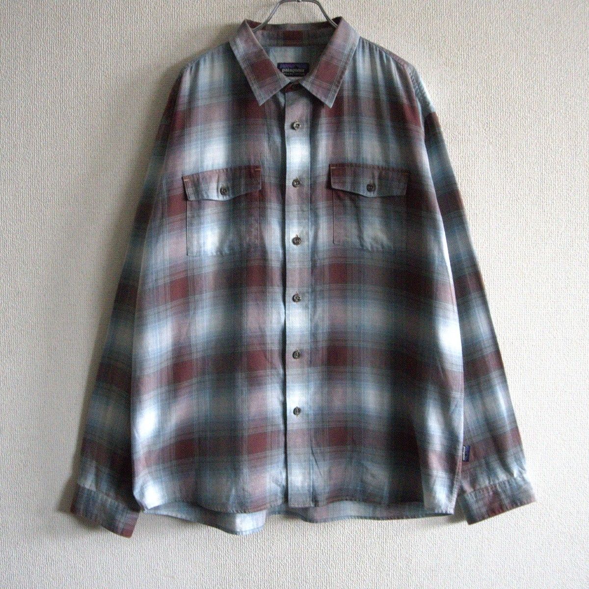 雰囲気抜群】PATAGONIA【オンブレ チェック シャツ 53856FA12