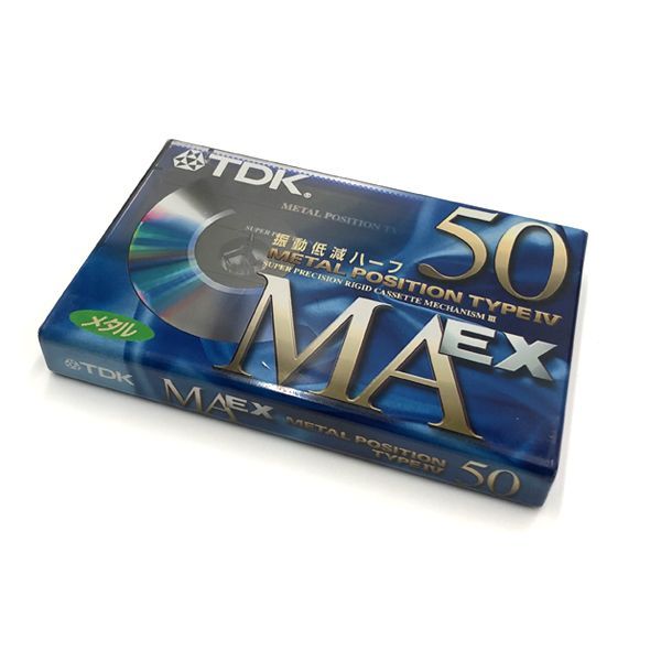 カセットテープ　メタル　ハイポジ　TDK MA50、SR70 カセットテープ メタル ハイポジ TDK MA50、SR70 カセットテープ