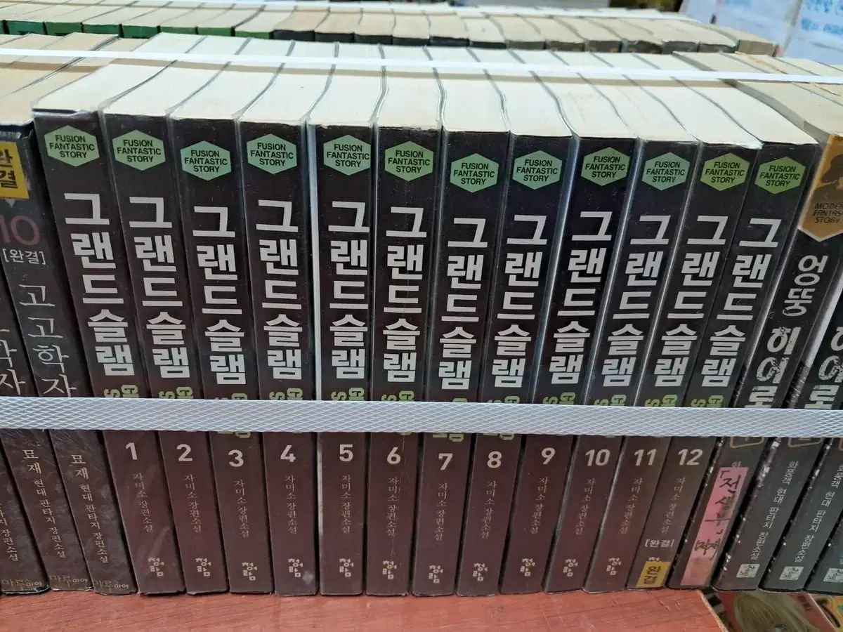 【雷市場（ポンジャン）商品韓国直送】 すばらしいです スラム (小さな本-長編小説) 1 ー 12 完 /ブルーフィッシュ