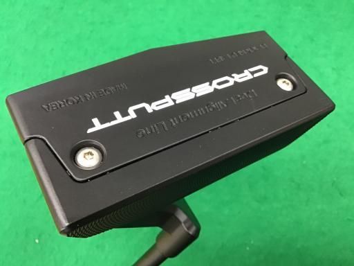 CROSSPUTT CROSSPUTT RED BLACK LABEL ブラック 34インチ パター PT スチール フレックスその他 メンズ 男性用 右利き 右用 Bランク ゴルフクラブ